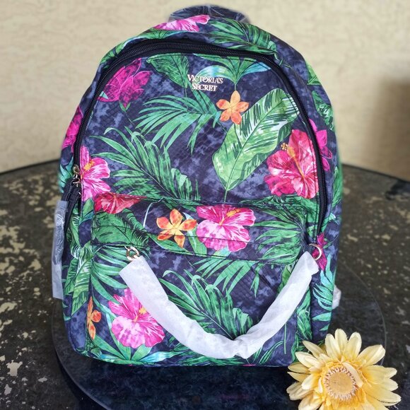 Victoria's Secret Handbags - VS tropical floral backpack
